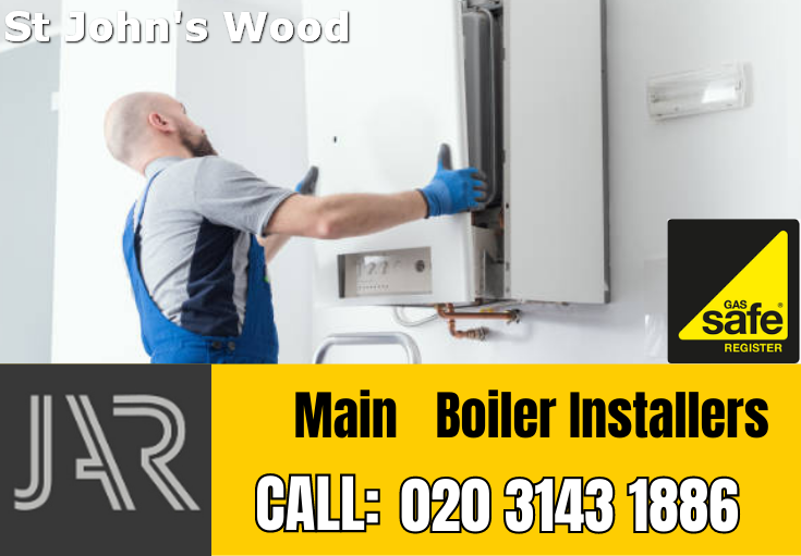 Main boiler installation St John's Wood